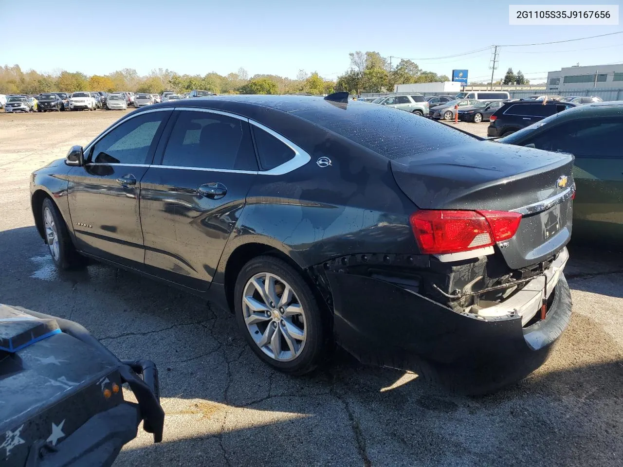 2018 Chevrolet Impala Lt VIN: 2G1105S35J9167656 Lot: 75191044