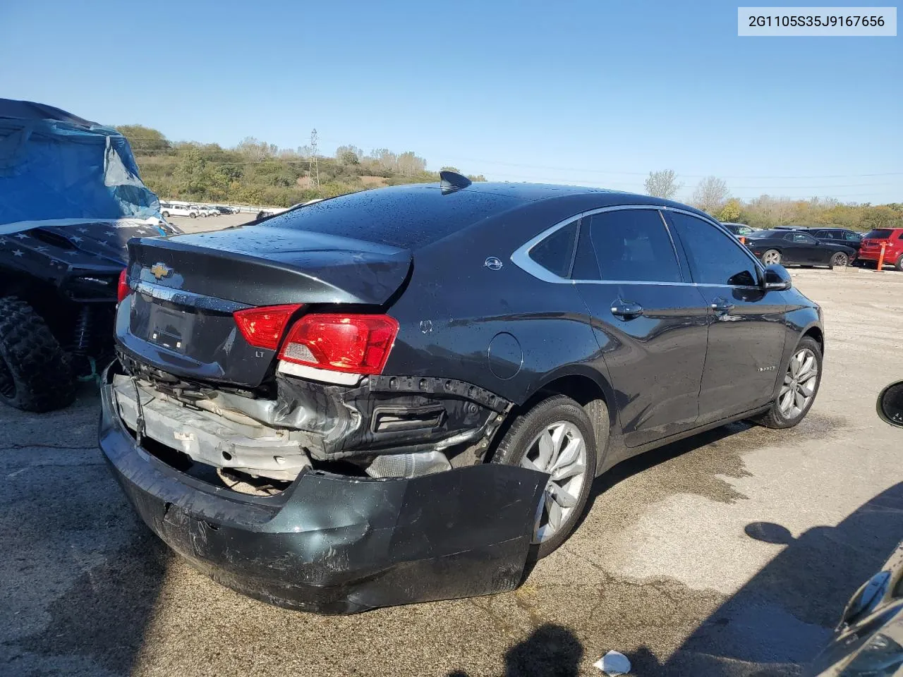 2018 Chevrolet Impala Lt VIN: 2G1105S35J9167656 Lot: 75191044