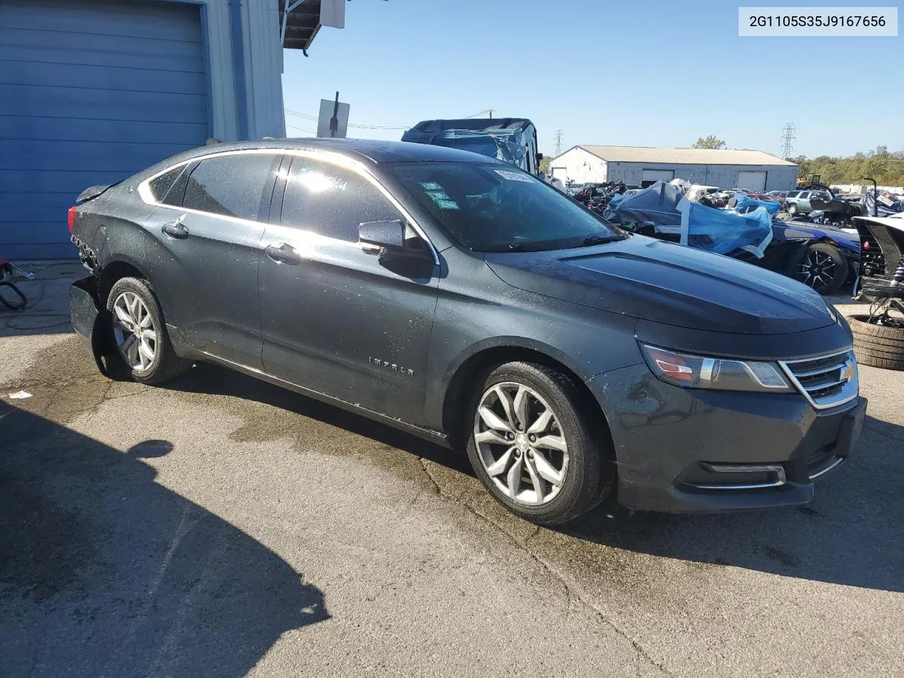 2018 Chevrolet Impala Lt VIN: 2G1105S35J9167656 Lot: 75191044