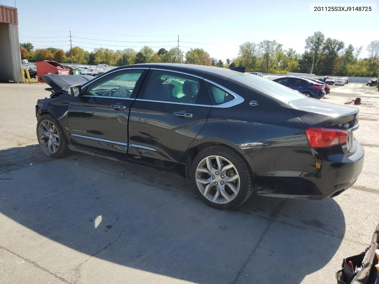 2018 Chevrolet Impala Premier VIN: 2G1125S3XJ9148725 Lot: 75243164