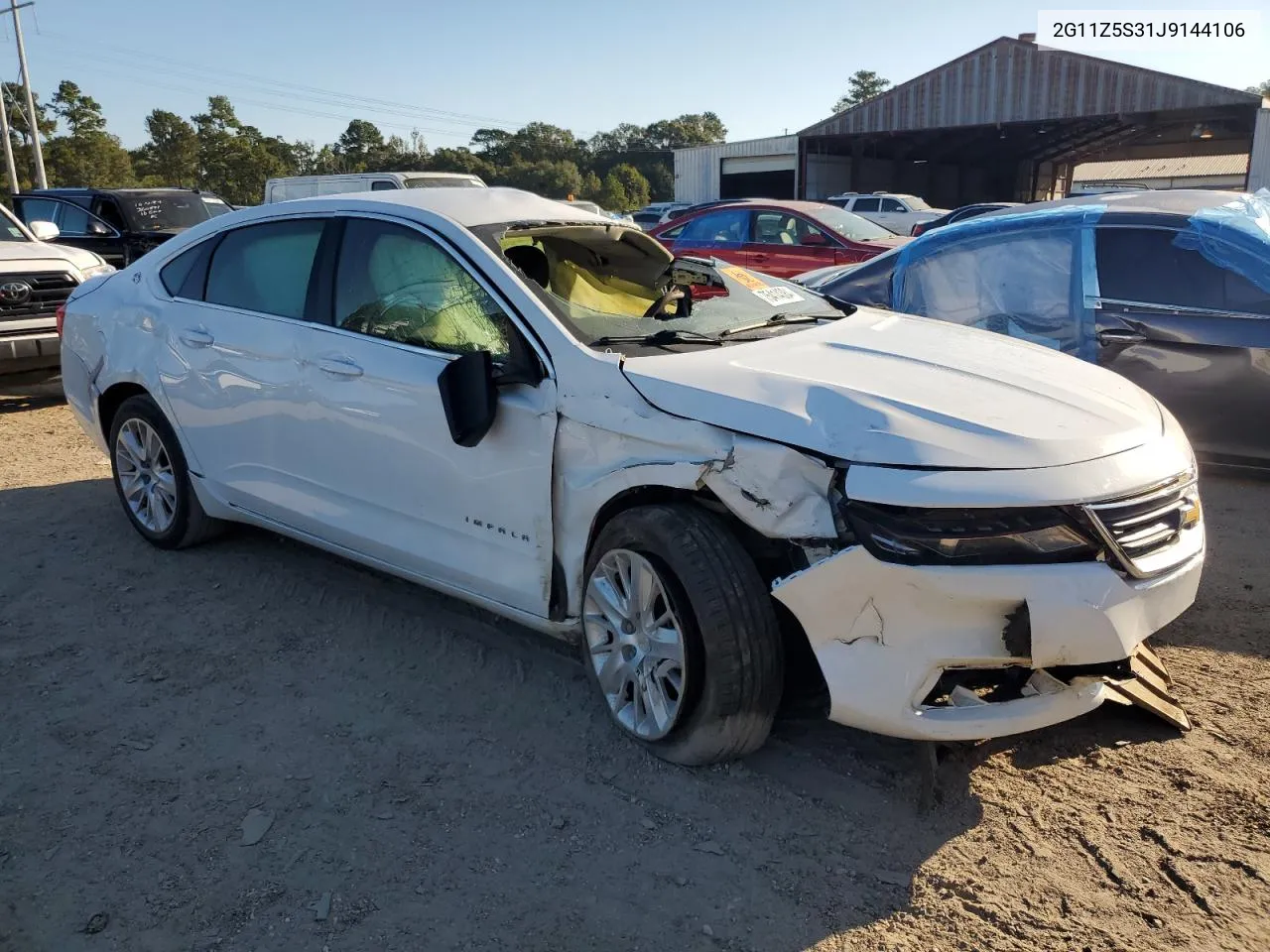 2018 Chevrolet Impala Ls VIN: 2G11Z5S31J9144106 Lot: 75414384