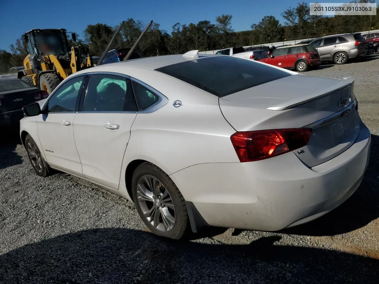 2018 Chevrolet Impala Lt VIN: 2G1105S3XJ9103063 Lot: 75738824