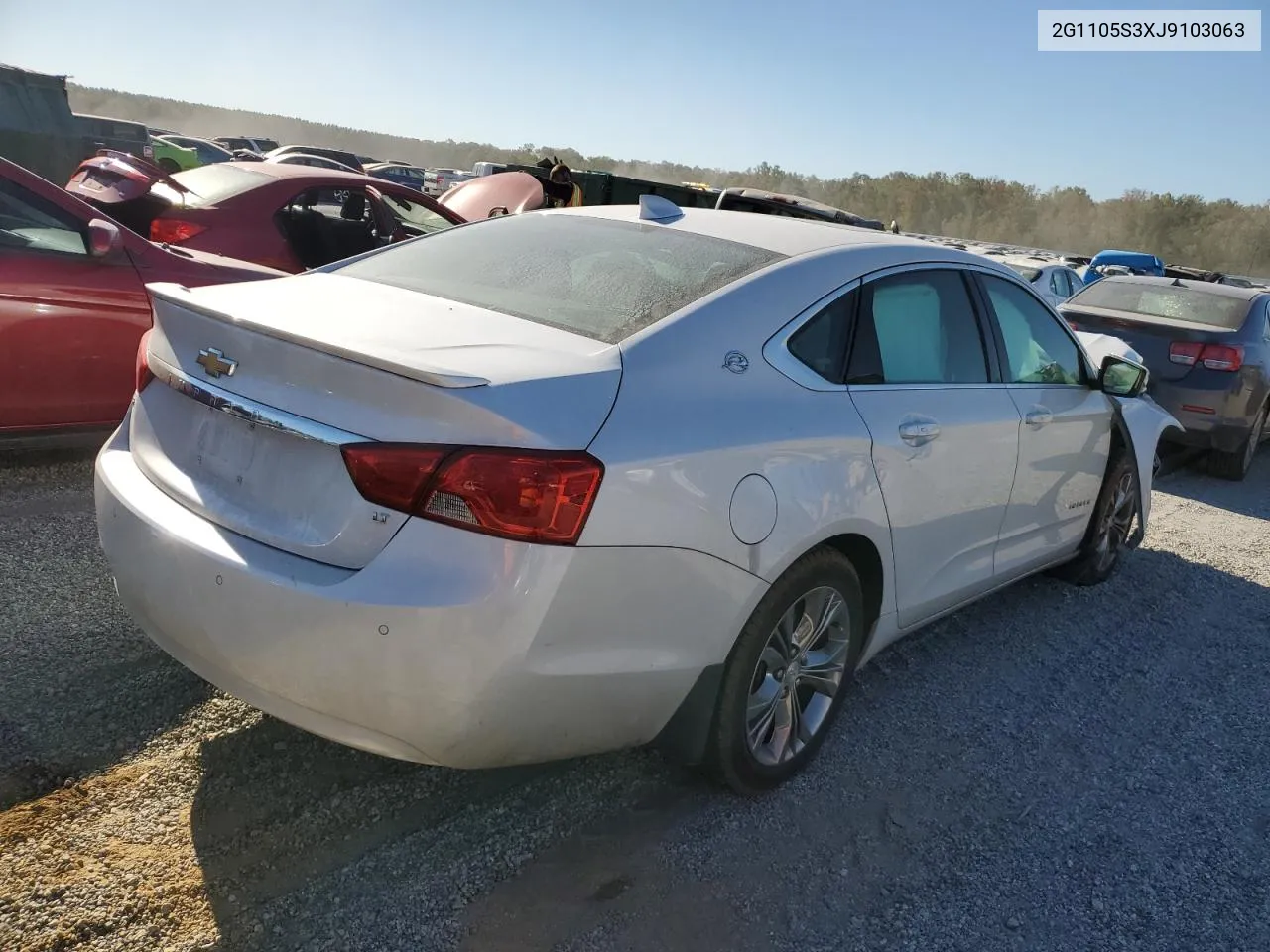 2018 Chevrolet Impala Lt VIN: 2G1105S3XJ9103063 Lot: 75738824