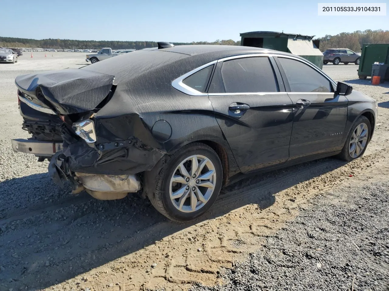 2G1105S33J9104331 2018 Chevrolet Impala Ls