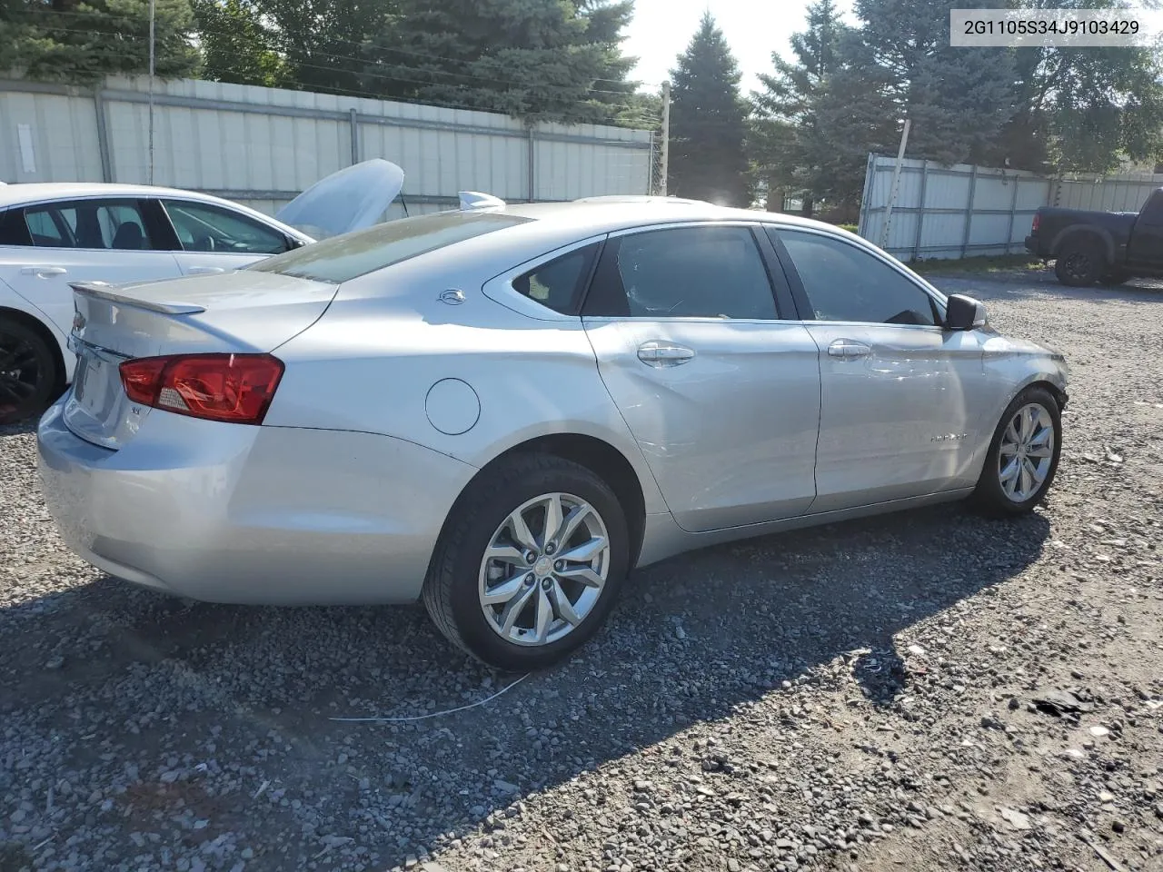 2018 Chevrolet Impala Lt VIN: 2G1105S34J9103429 Lot: 76063614