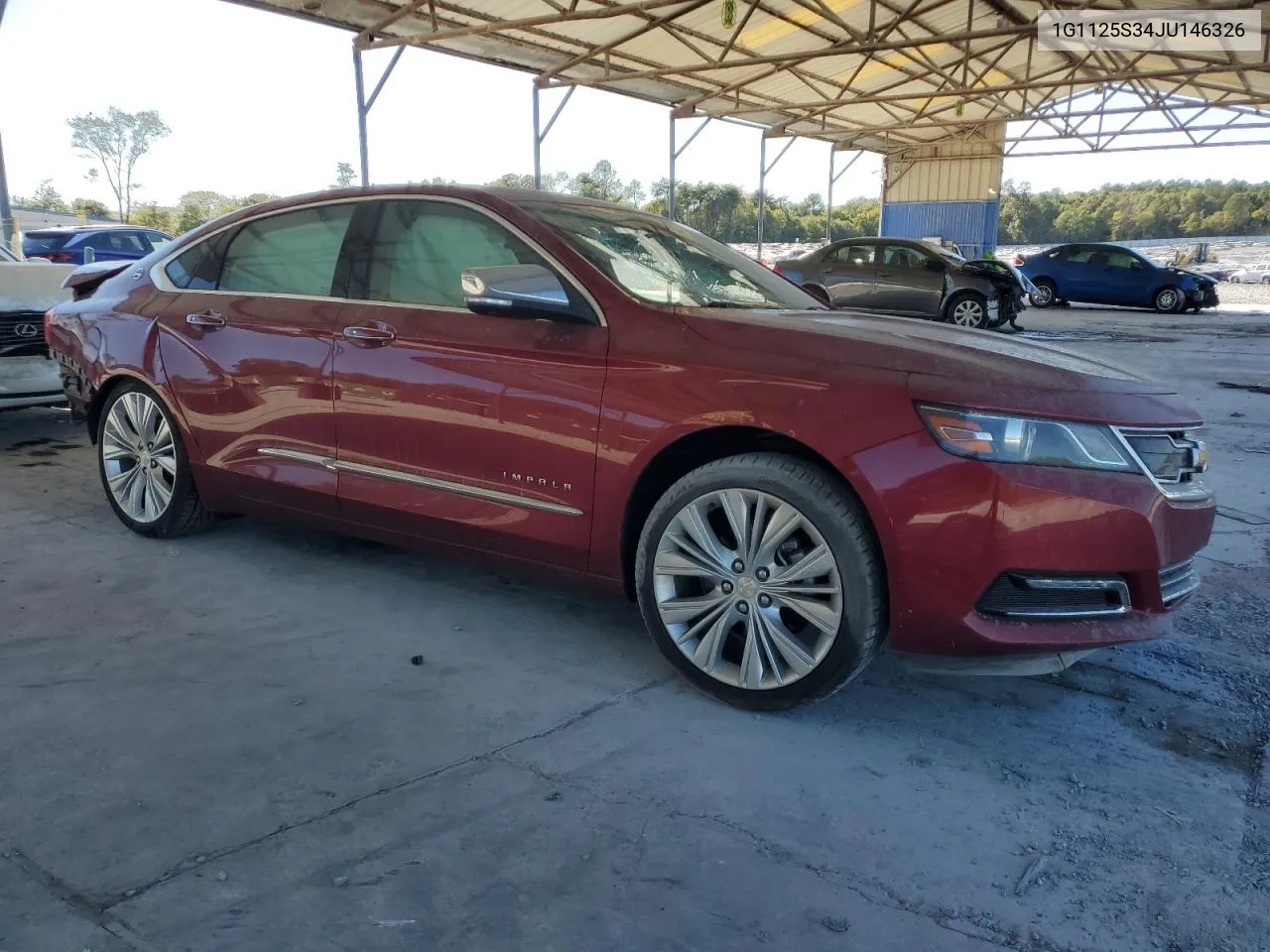 2018 Chevrolet Impala Premier VIN: 1G1125S34JU146326 Lot: 76164504