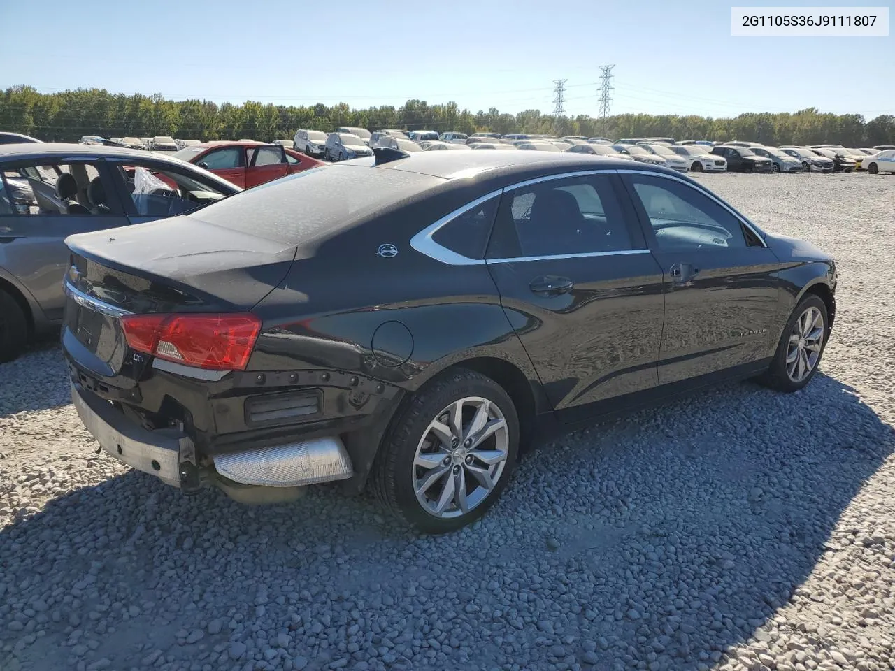 2G1105S36J9111807 2018 Chevrolet Impala Lt