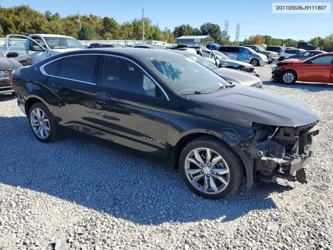 2018 Chevrolet Impala Lt VIN: 2G1105S36J9111807 Lot: 76499824