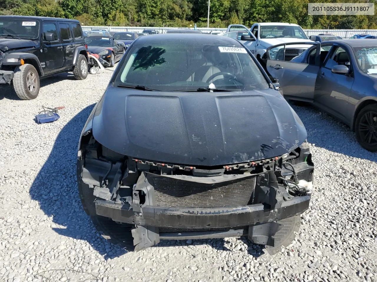 2G1105S36J9111807 2018 Chevrolet Impala Lt