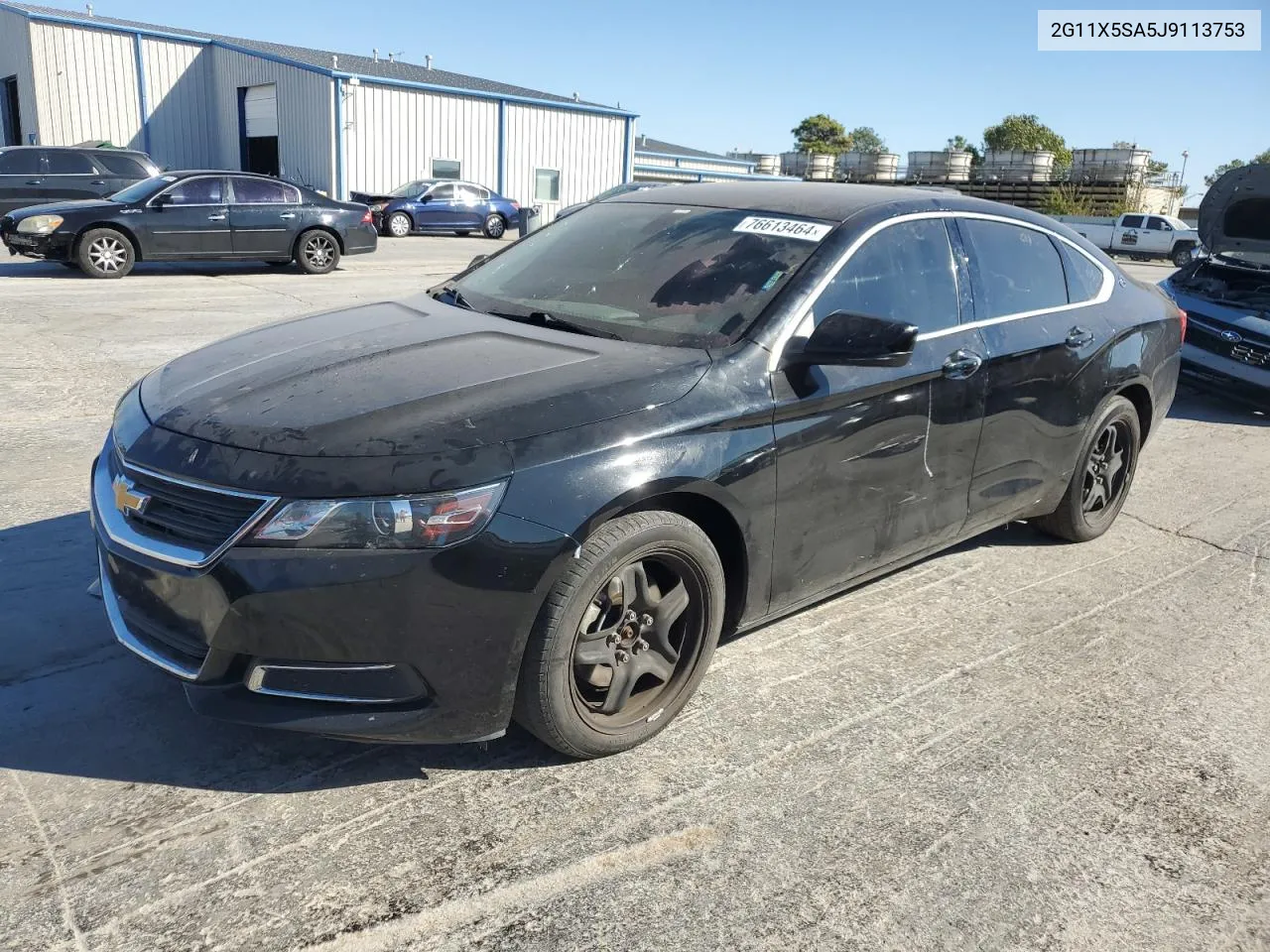 2018 Chevrolet Impala Ls VIN: 2G11X5SA5J9113753 Lot: 76613464