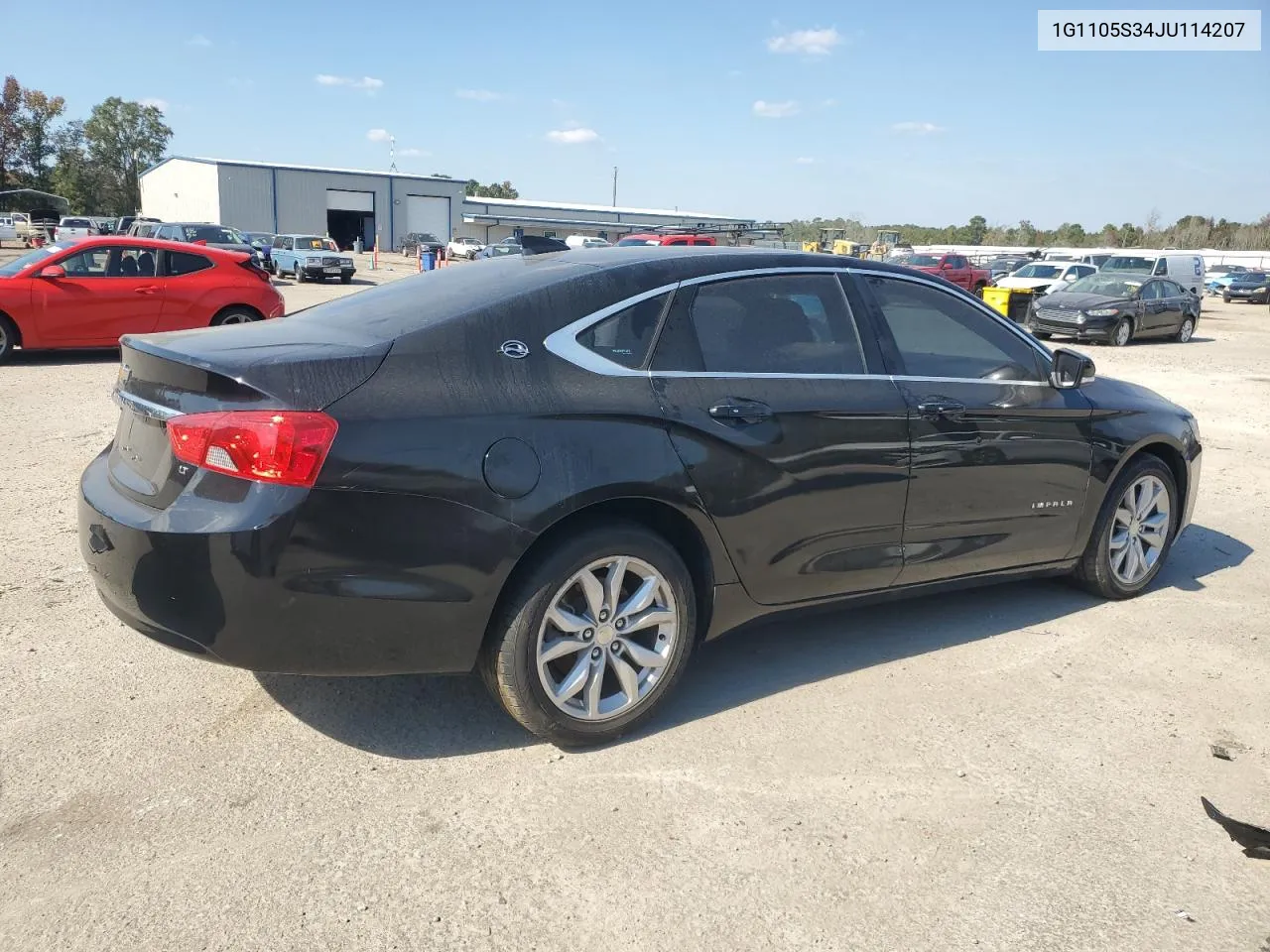 2018 Chevrolet Impala Lt VIN: 1G1105S34JU114207 Lot: 77715124