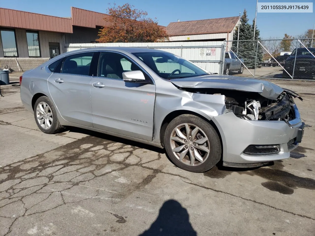 2018 Chevrolet Impala Lt VIN: 2G1105S39J9176439 Lot: 77859844