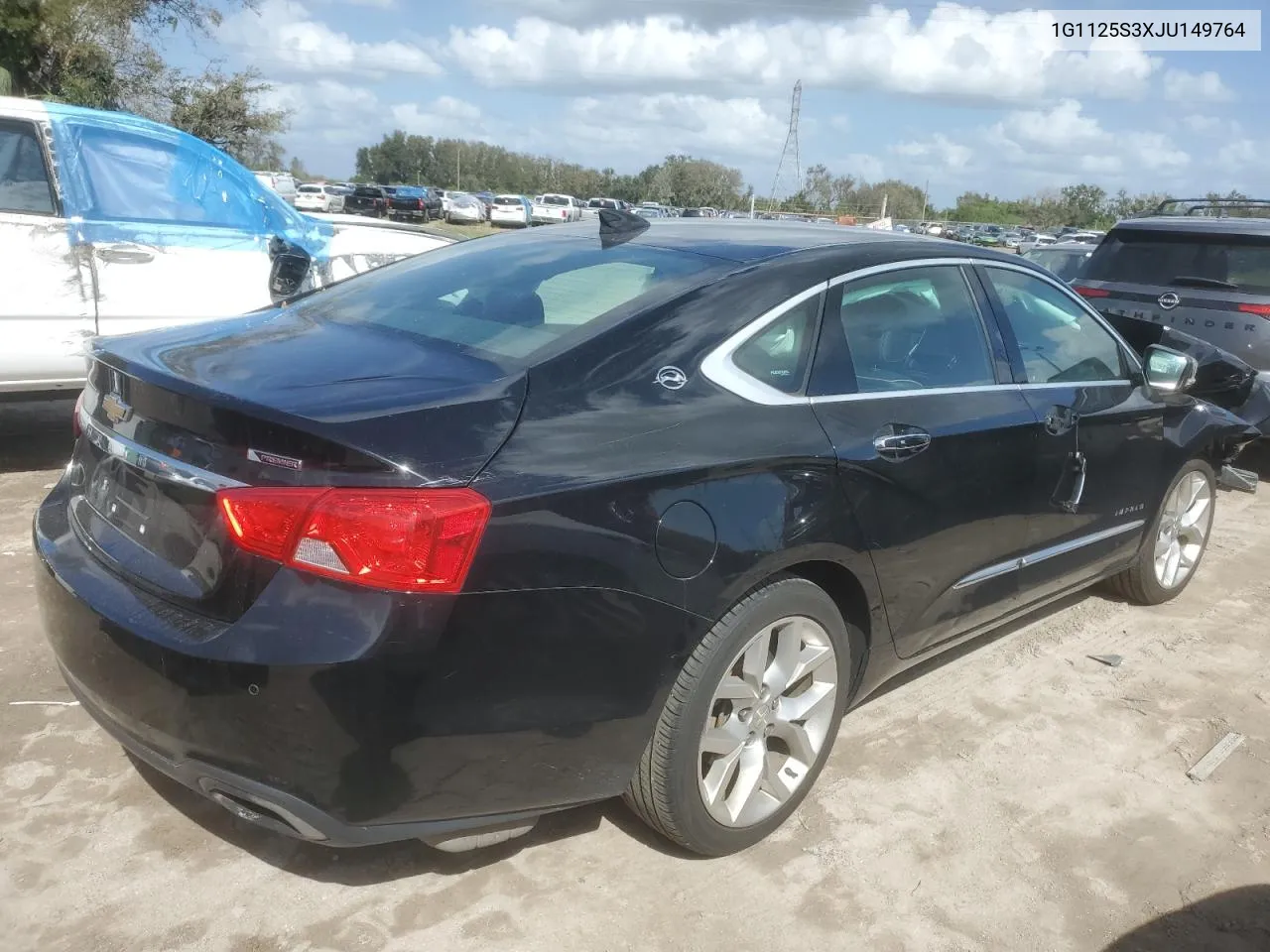 2018 Chevrolet Impala Premier VIN: 1G1125S3XJU149764 Lot: 78257094