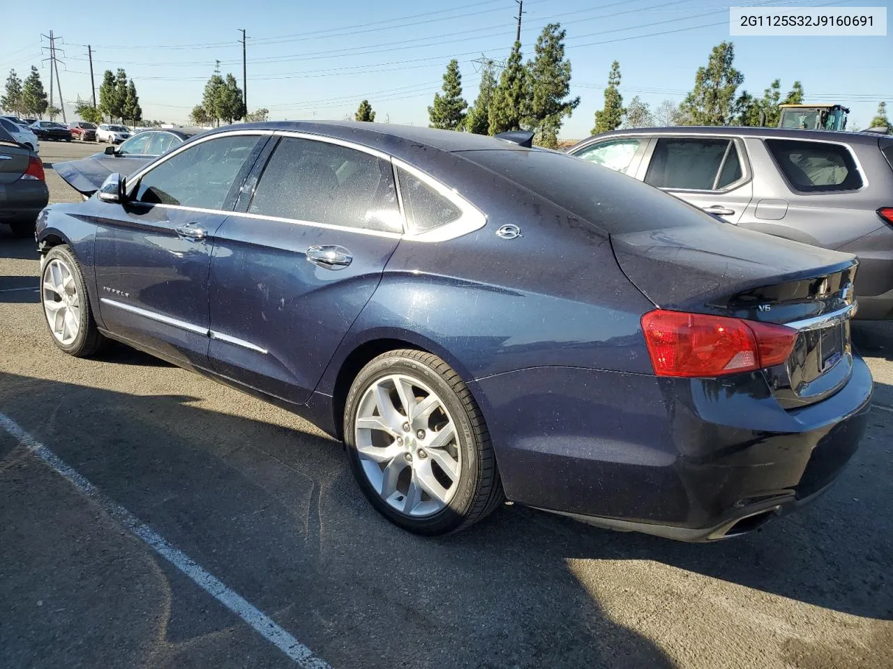 2018 Chevrolet Impala Premier VIN: 2G1125S32J9160691 Lot: 78312104