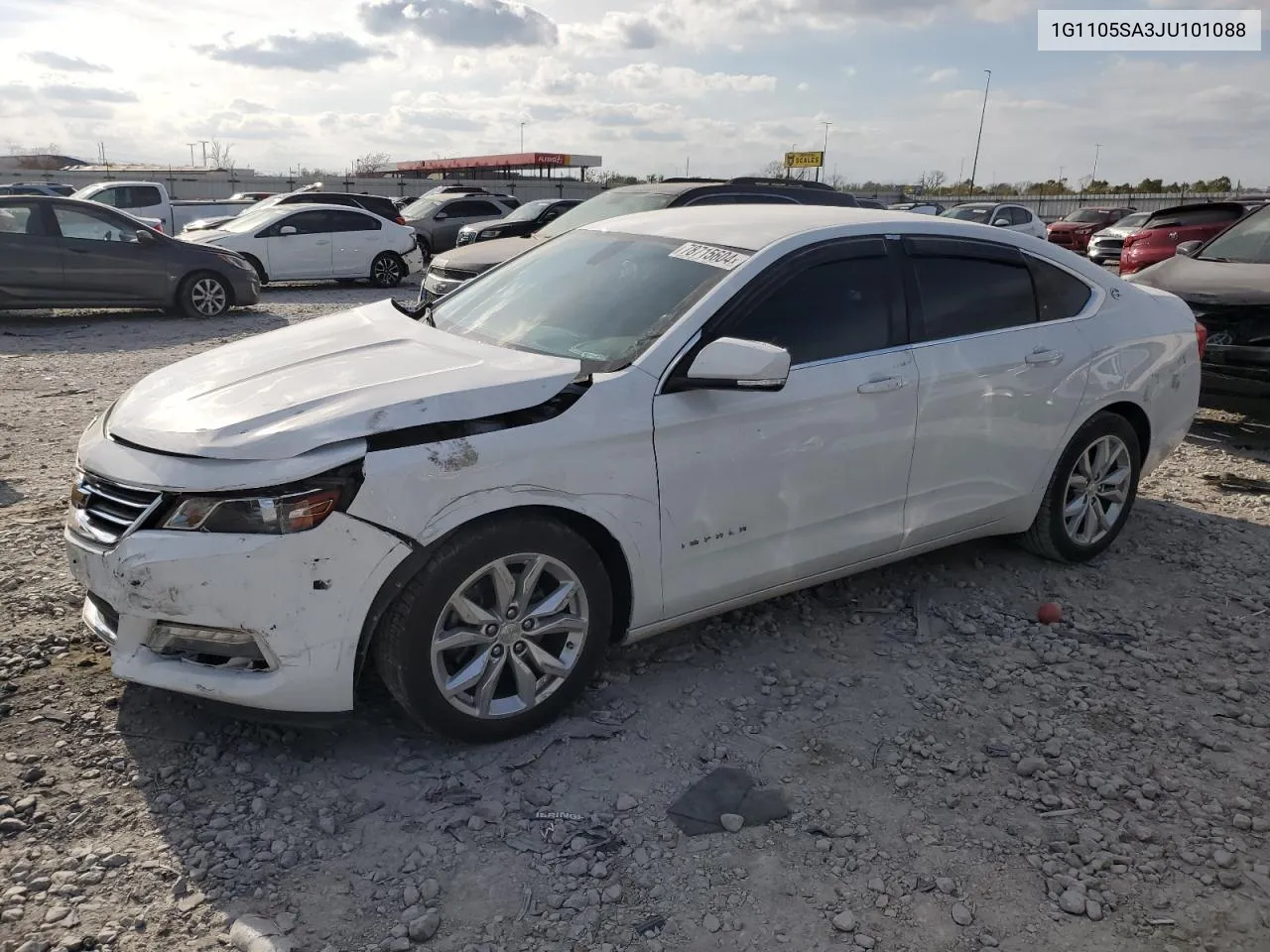 2018 Chevrolet Impala Lt VIN: 1G1105SA3JU101088 Lot: 78715604