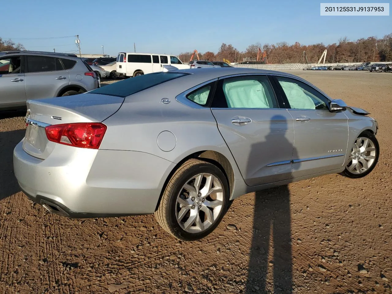 2018 Chevrolet Impala Premier VIN: 2G1125S31J9137953 Lot: 78800654