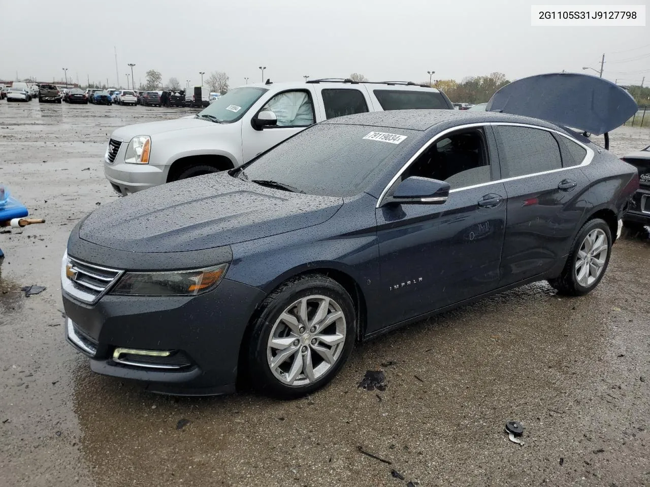 2018 Chevrolet Impala Lt VIN: 2G1105S31J9127798 Lot: 79119034