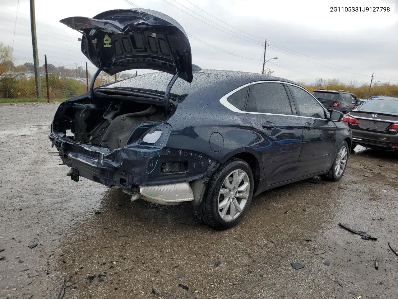 2018 Chevrolet Impala Lt VIN: 2G1105S31J9127798 Lot: 79119034