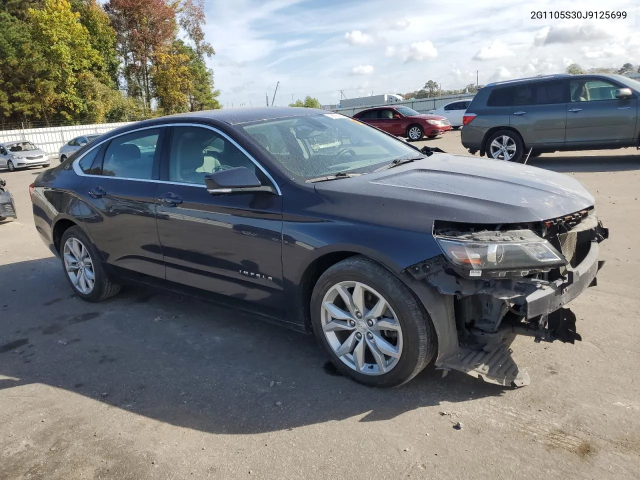 2018 Chevrolet Impala Lt VIN: 2G1105S30J9125699 Lot: 79183144