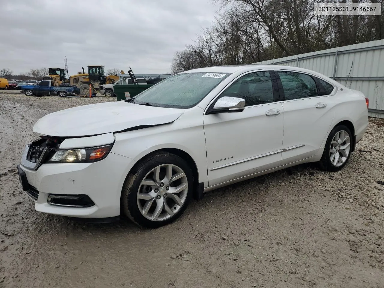 2018 Chevrolet Impala Premier VIN: 2G1125S31J9146667 Lot: 79214844