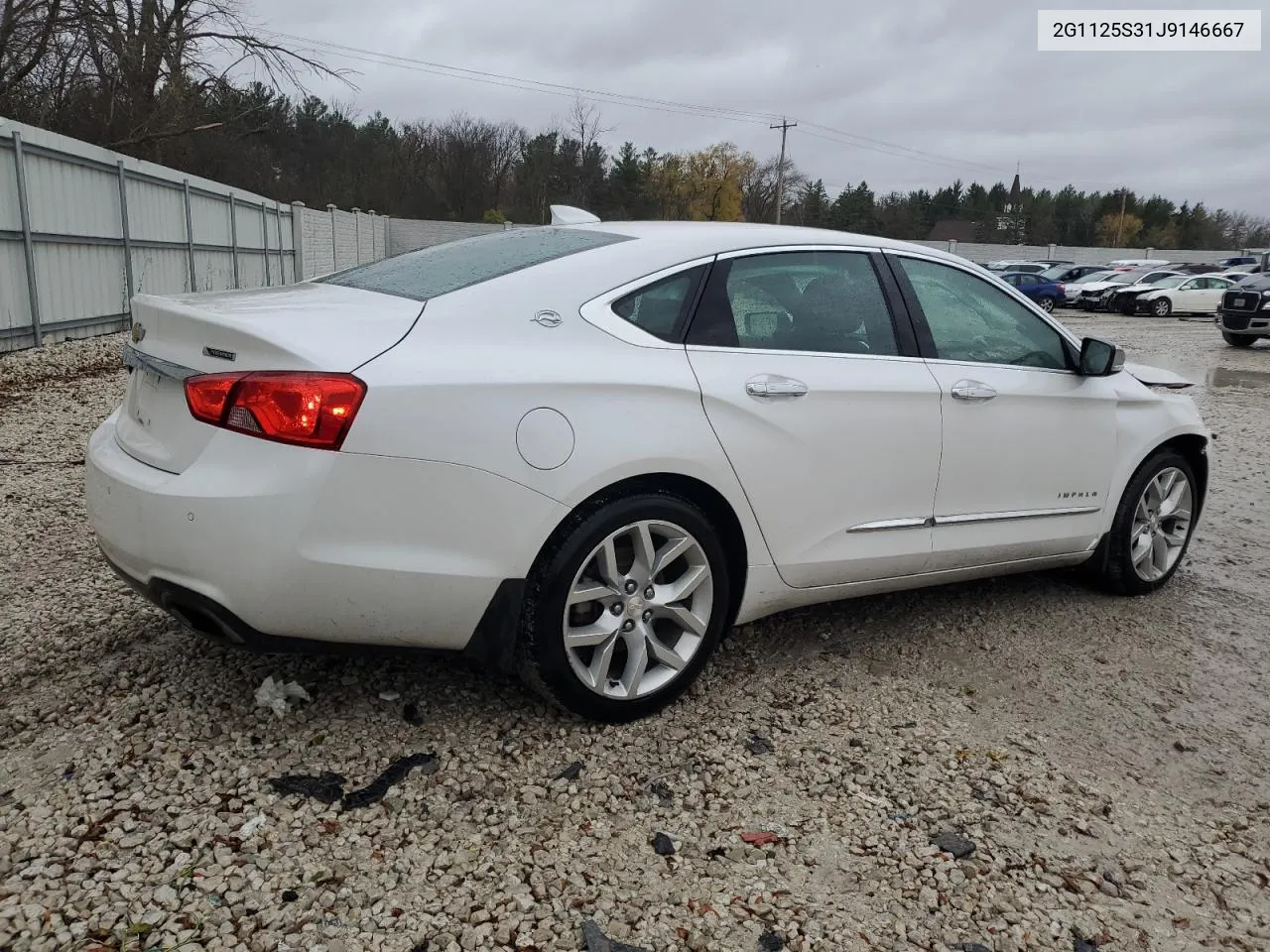 2018 Chevrolet Impala Premier VIN: 2G1125S31J9146667 Lot: 79214844