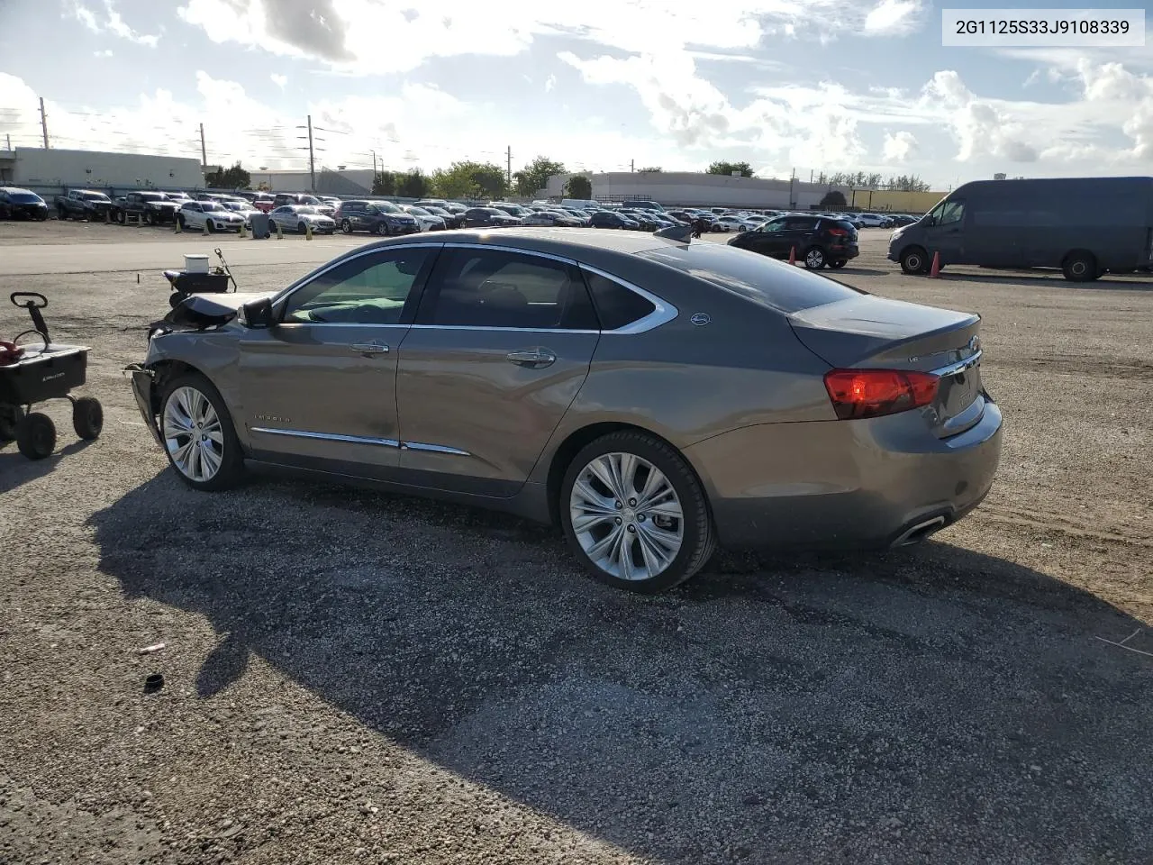 2G1125S33J9108339 2018 Chevrolet Impala Premier