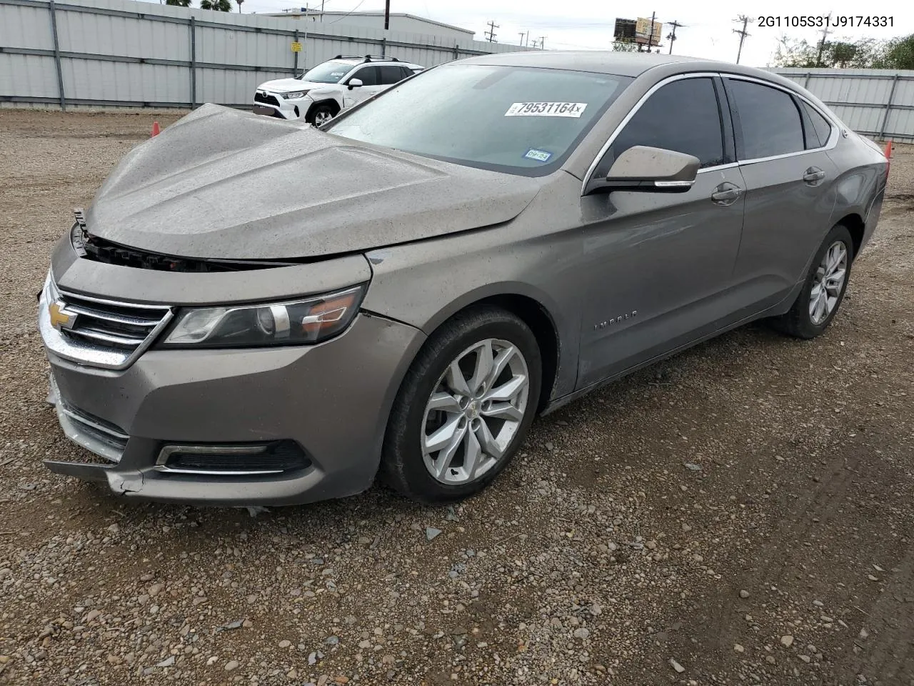 2018 Chevrolet Impala Lt VIN: 2G1105S31J9174331 Lot: 79531164