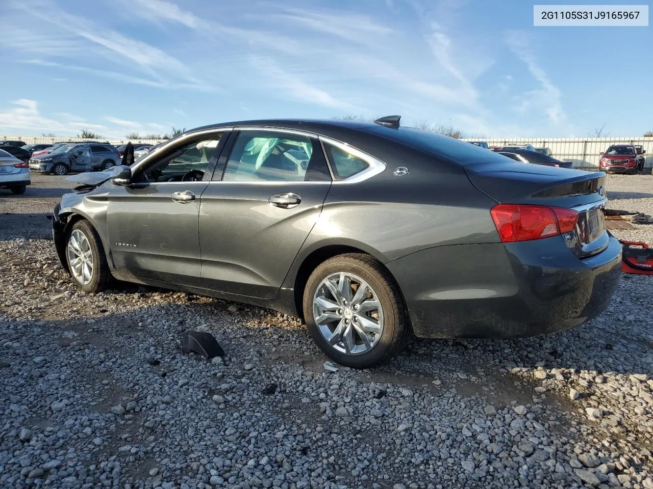 2018 Chevrolet Impala Lt VIN: 2G1105S31J9165967 Lot: 79534584