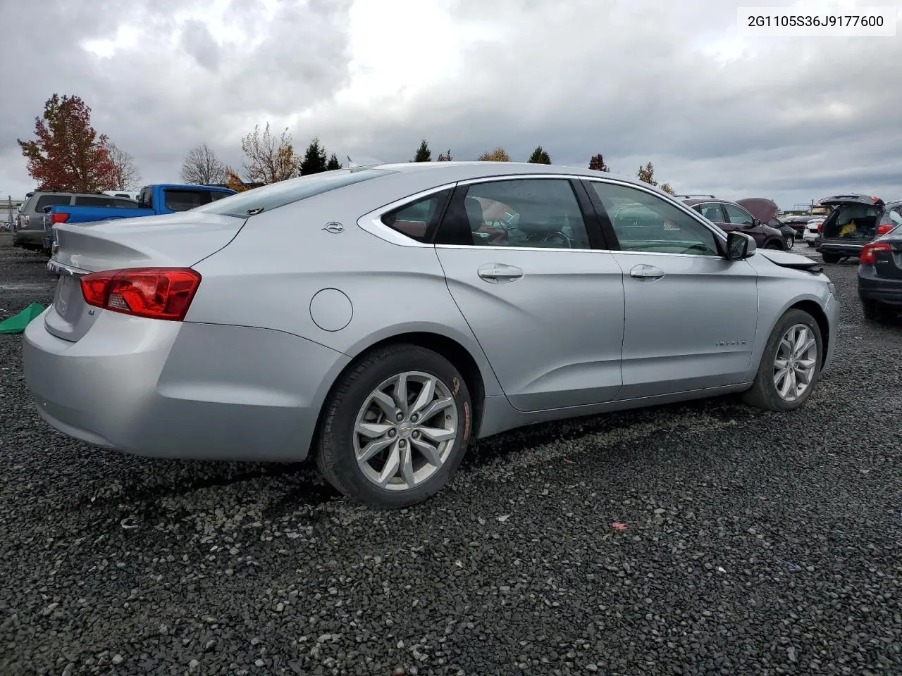 2018 Chevrolet Impala Lt VIN: 2G1105S36J9177600 Lot: 79555964