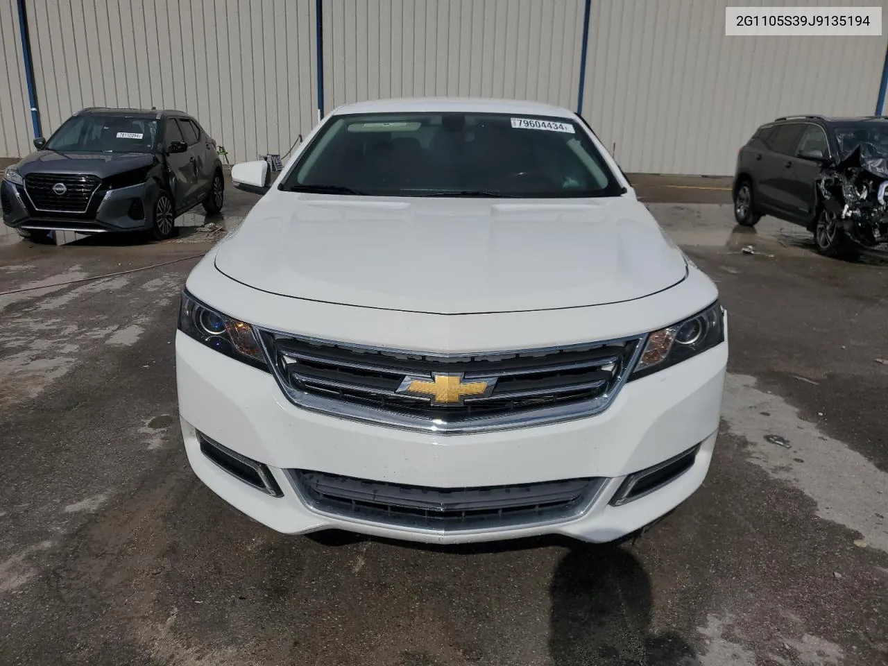 2018 Chevrolet Impala Lt VIN: 2G1105S39J9135194 Lot: 79604434