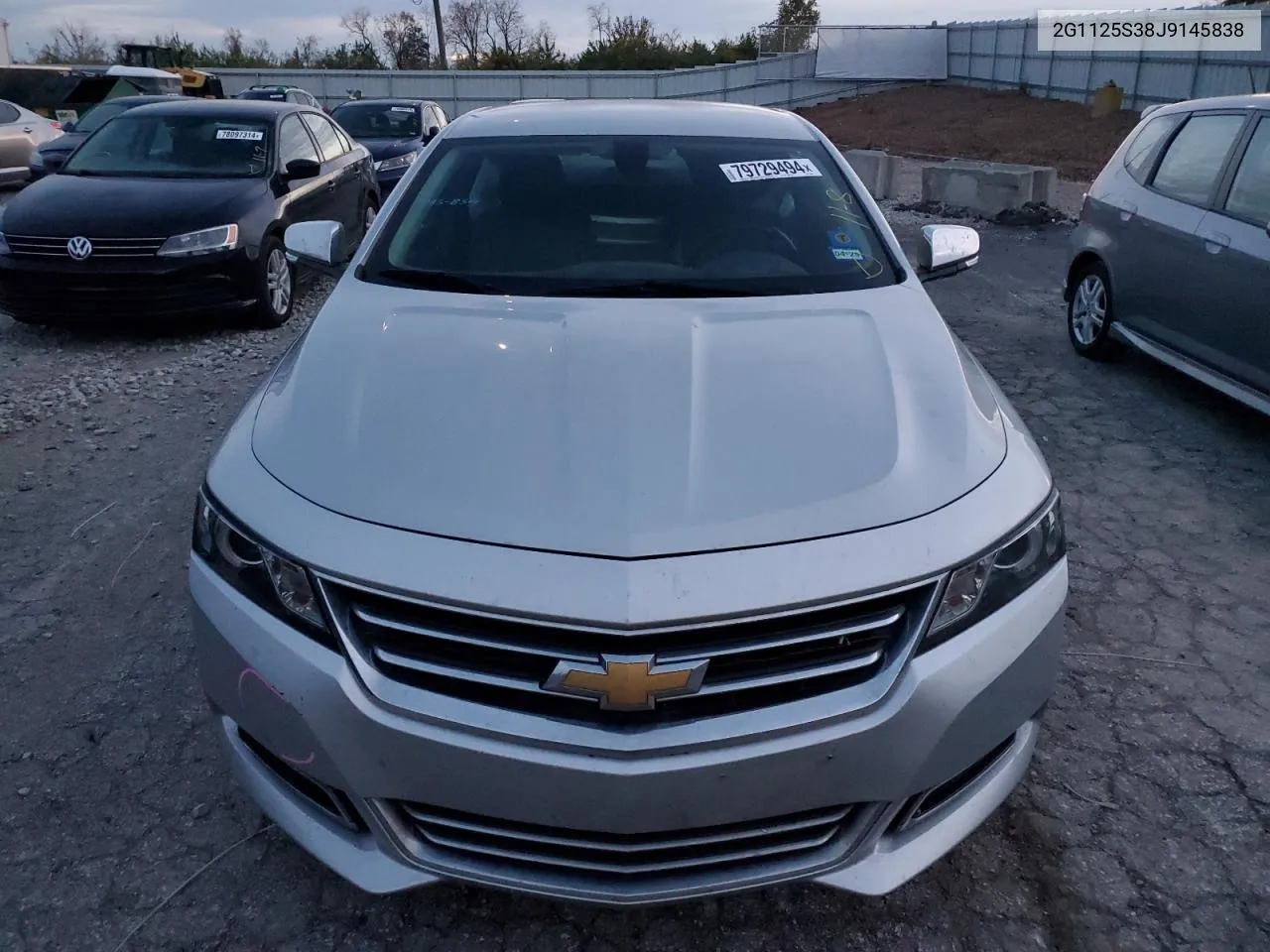 2018 Chevrolet Impala Premier VIN: 2G1125S38J9145838 Lot: 79729494