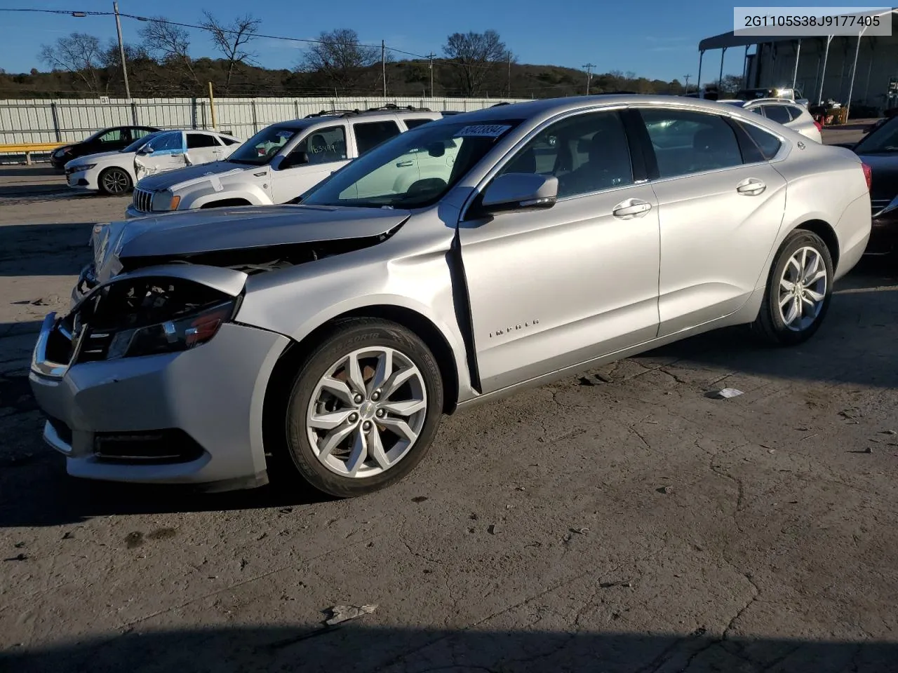 2018 Chevrolet Impala Lt VIN: 2G1105S38J9177405 Lot: 80423894