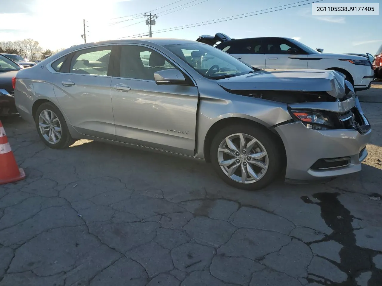 2018 Chevrolet Impala Lt VIN: 2G1105S38J9177405 Lot: 80423894