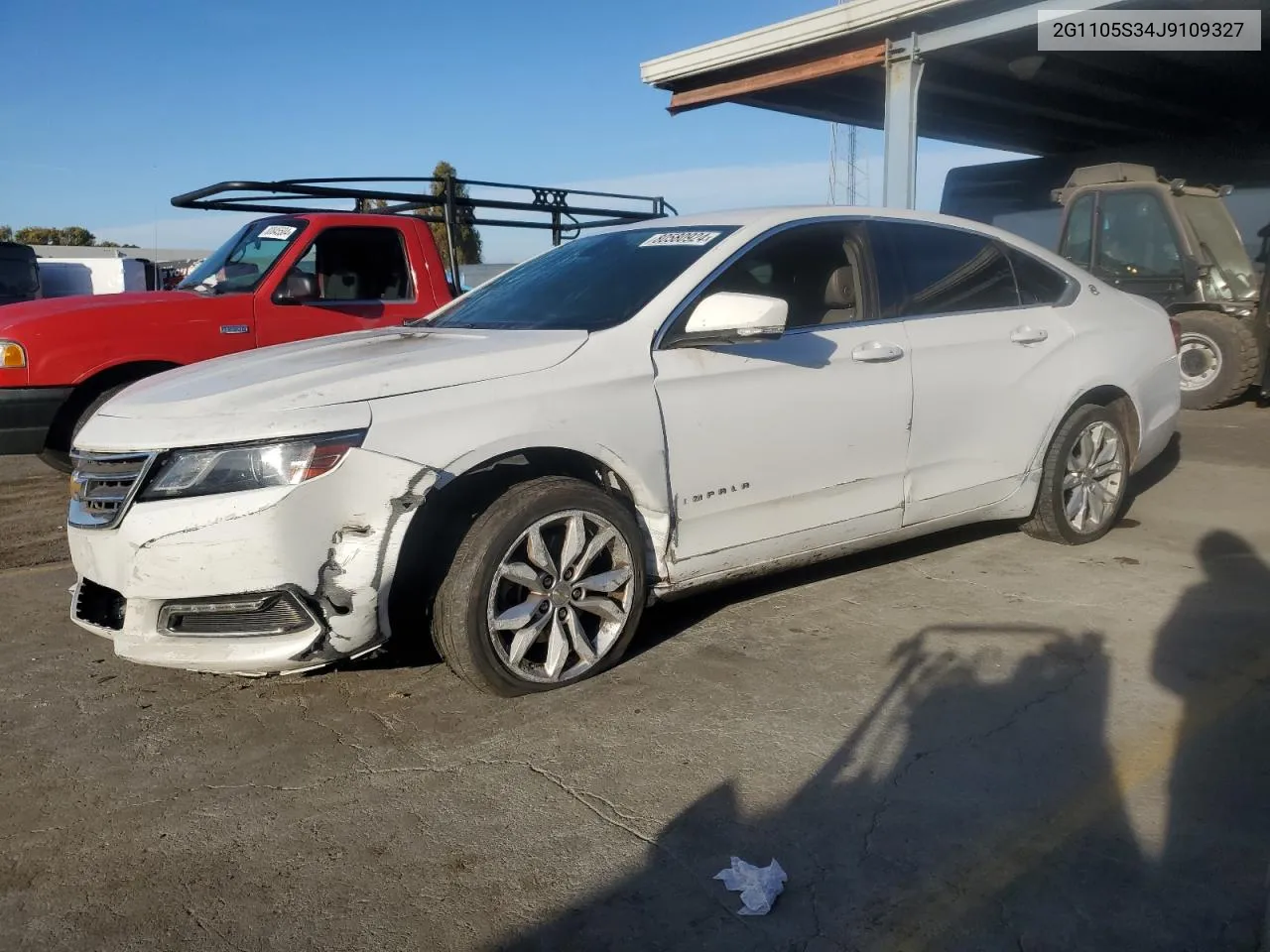 2018 Chevrolet Impala Lt VIN: 2G1105S34J9109327 Lot: 80580924