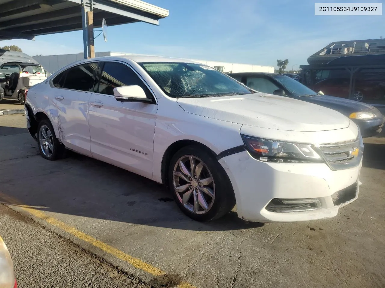 2018 Chevrolet Impala Lt VIN: 2G1105S34J9109327 Lot: 80580924