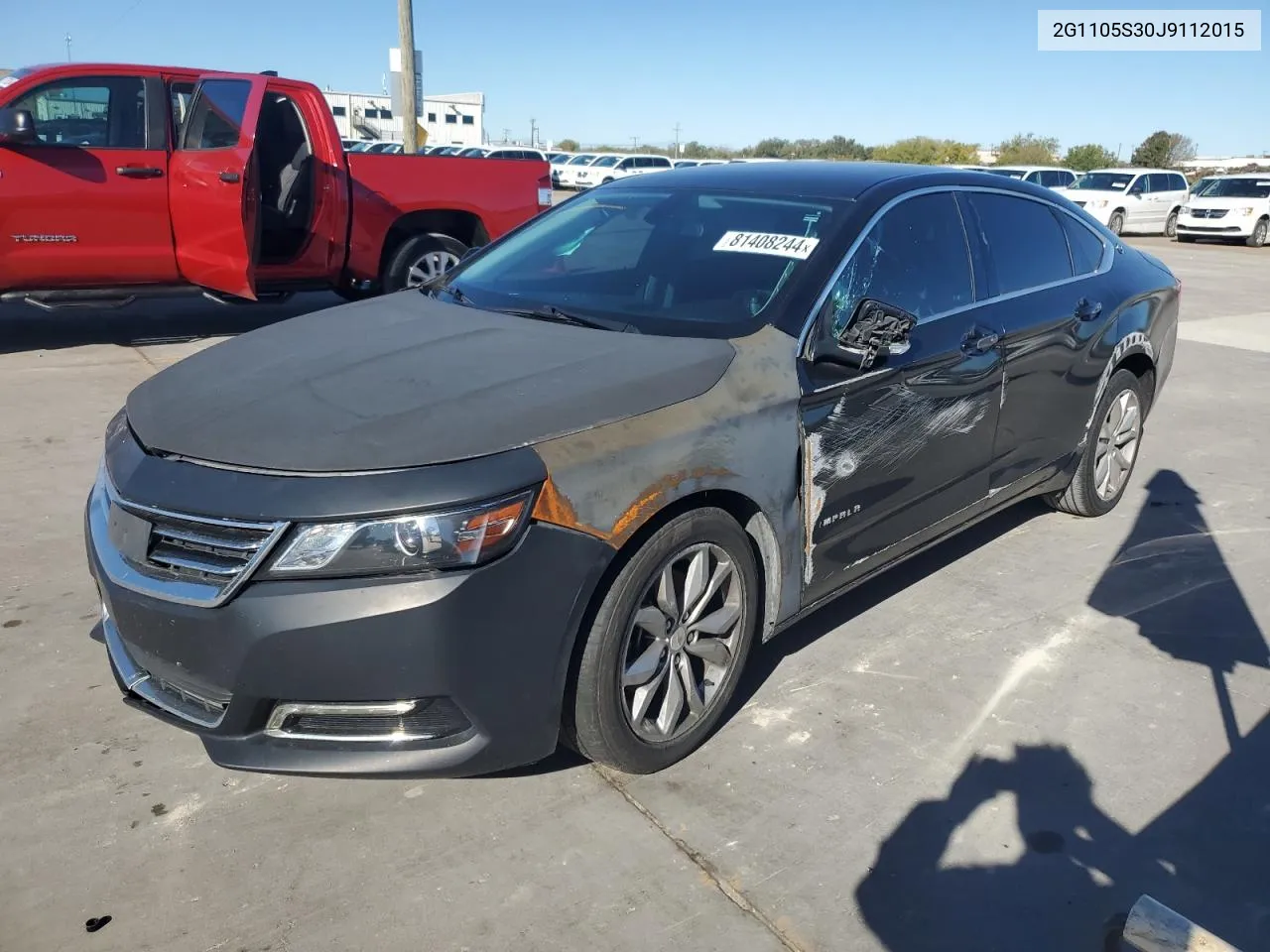 2018 Chevrolet Impala Lt VIN: 2G1105S30J9112015 Lot: 81408244