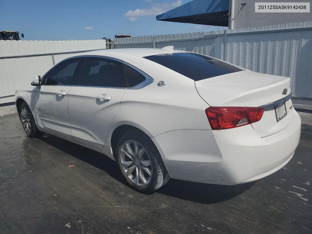 2G11Z5SA5K9142438 2019 Chevrolet Impala Lt