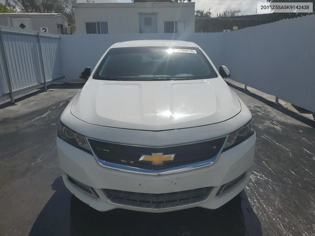 2019 Chevrolet Impala Lt VIN: 2G11Z5SA5K9142438 Lot: 51709414