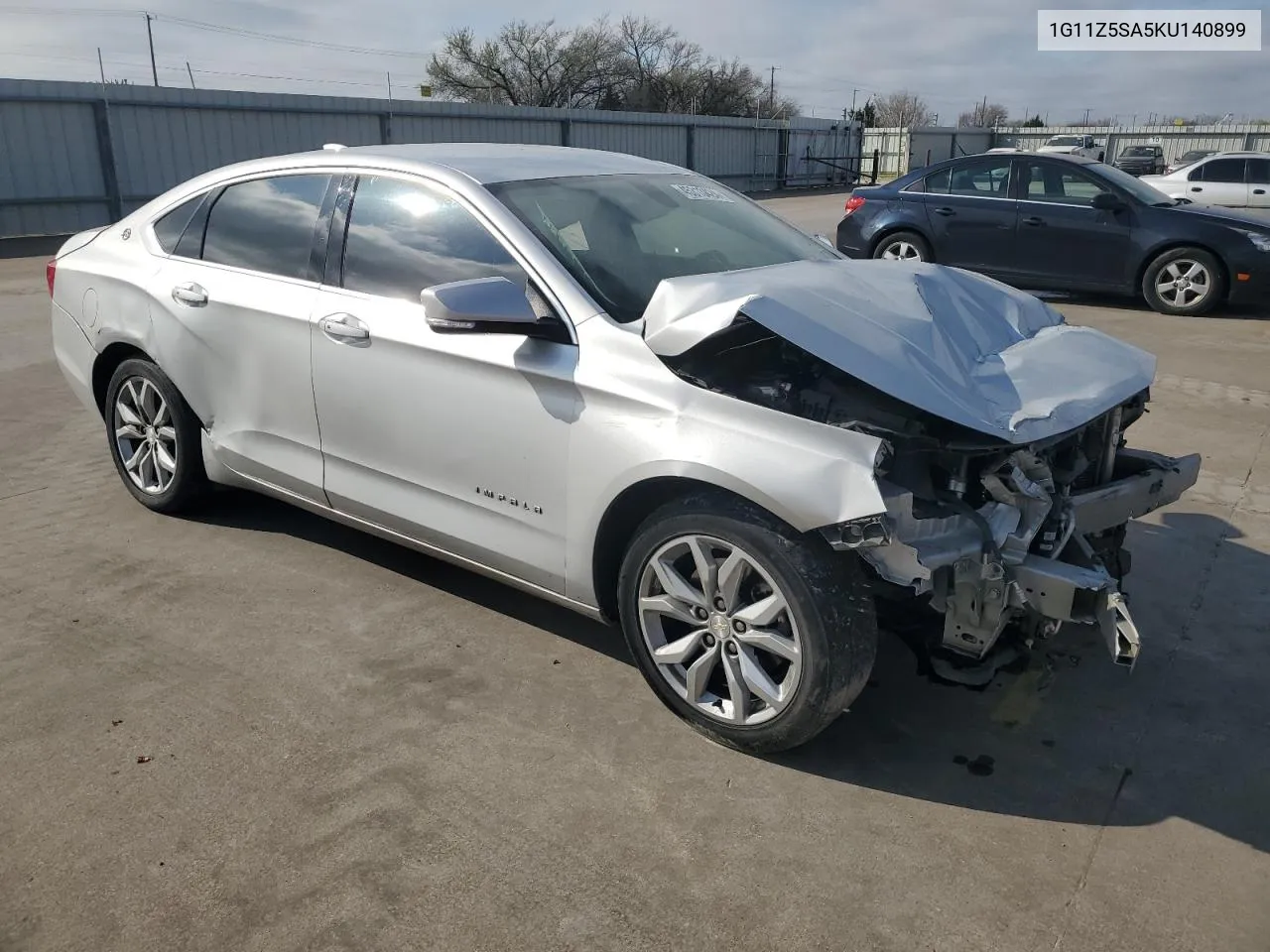 2019 Chevrolet Impala Lt VIN: 1G11Z5SA5KU140899 Lot: 57134134