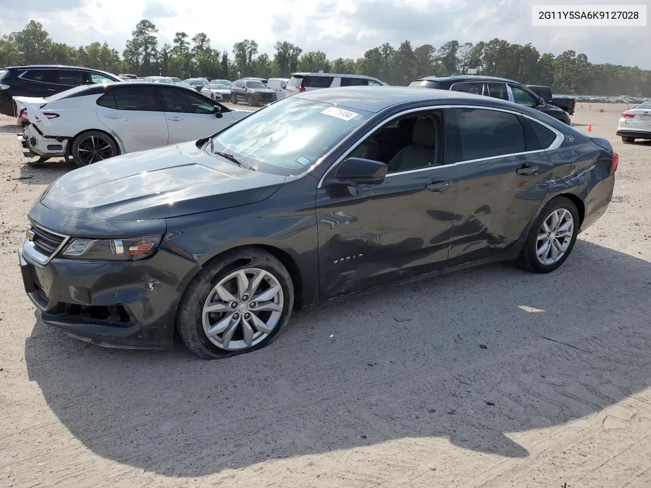 2019 Chevrolet Impala Ls VIN: 2G11Y5SA6K9127028 Lot: 57225434