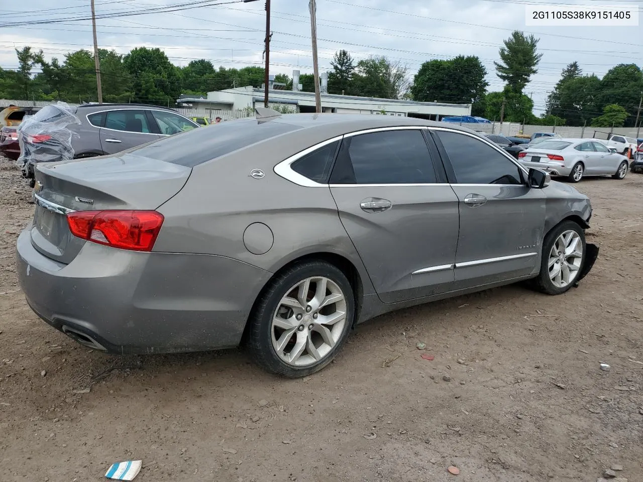 2019 Chevrolet Impala Premier VIN: 2G1105S38K9151405 Lot: 57683424