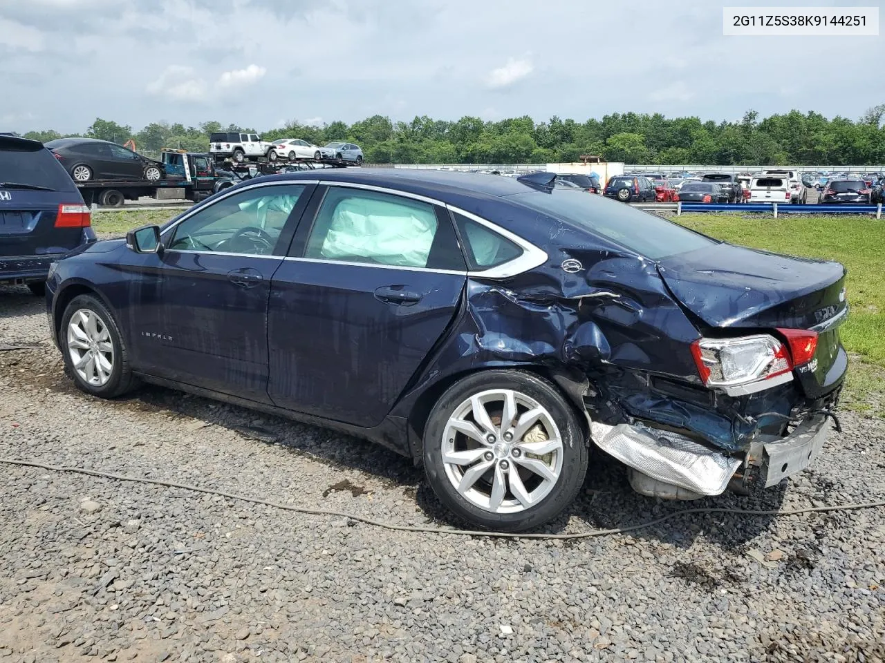 2019 Chevrolet Impala Lt VIN: 2G11Z5S38K9144251 Lot: 60154354