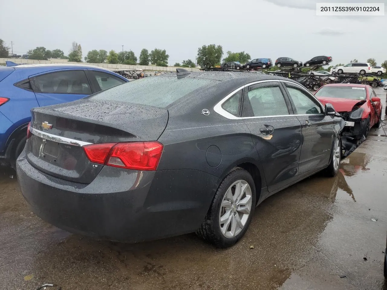 2019 Chevrolet Impala Lt VIN: 2G11Z5S39K9102204 Lot: 61426024