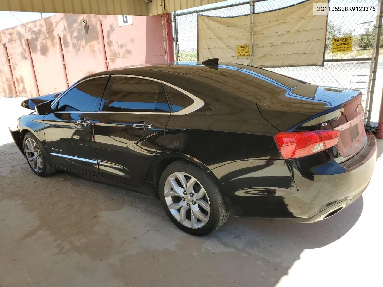 2019 Chevrolet Impala Premier VIN: 2G1105S38K9123376 Lot: 61763704