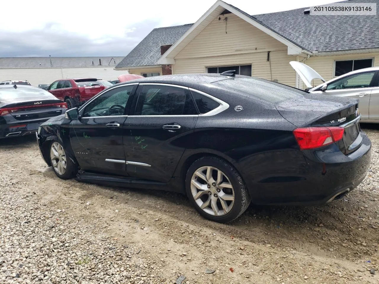 2019 Chevrolet Impala Premier VIN: 2G1105S38K9133146 Lot: 62204124