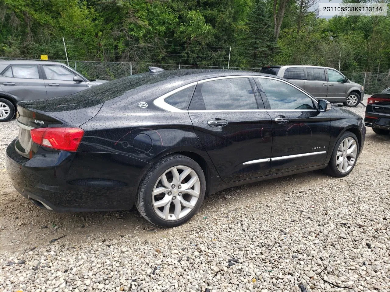 2019 Chevrolet Impala Premier VIN: 2G1105S38K9133146 Lot: 62204124