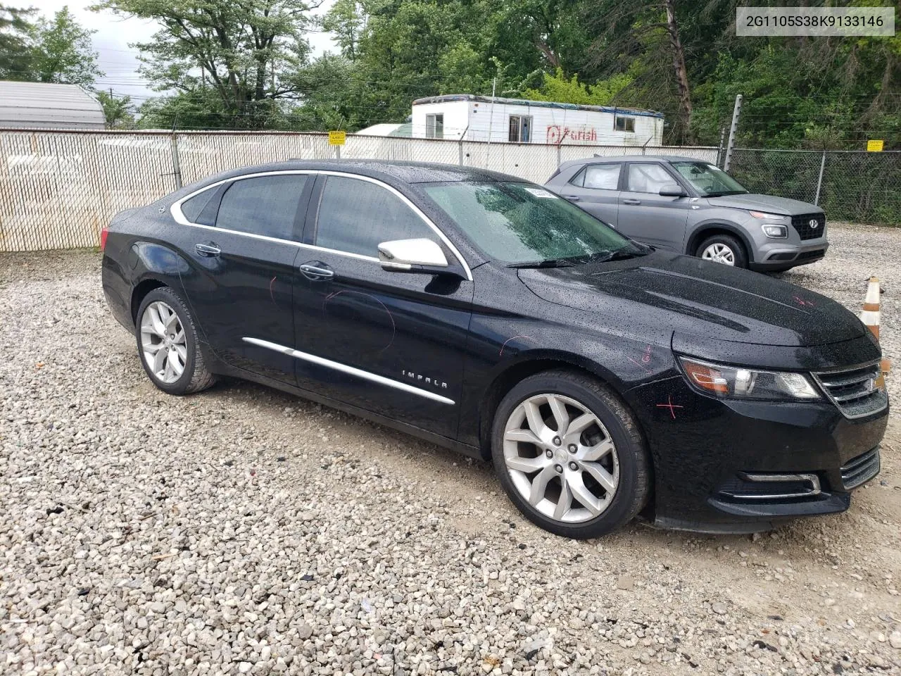 2019 Chevrolet Impala Premier VIN: 2G1105S38K9133146 Lot: 62204124