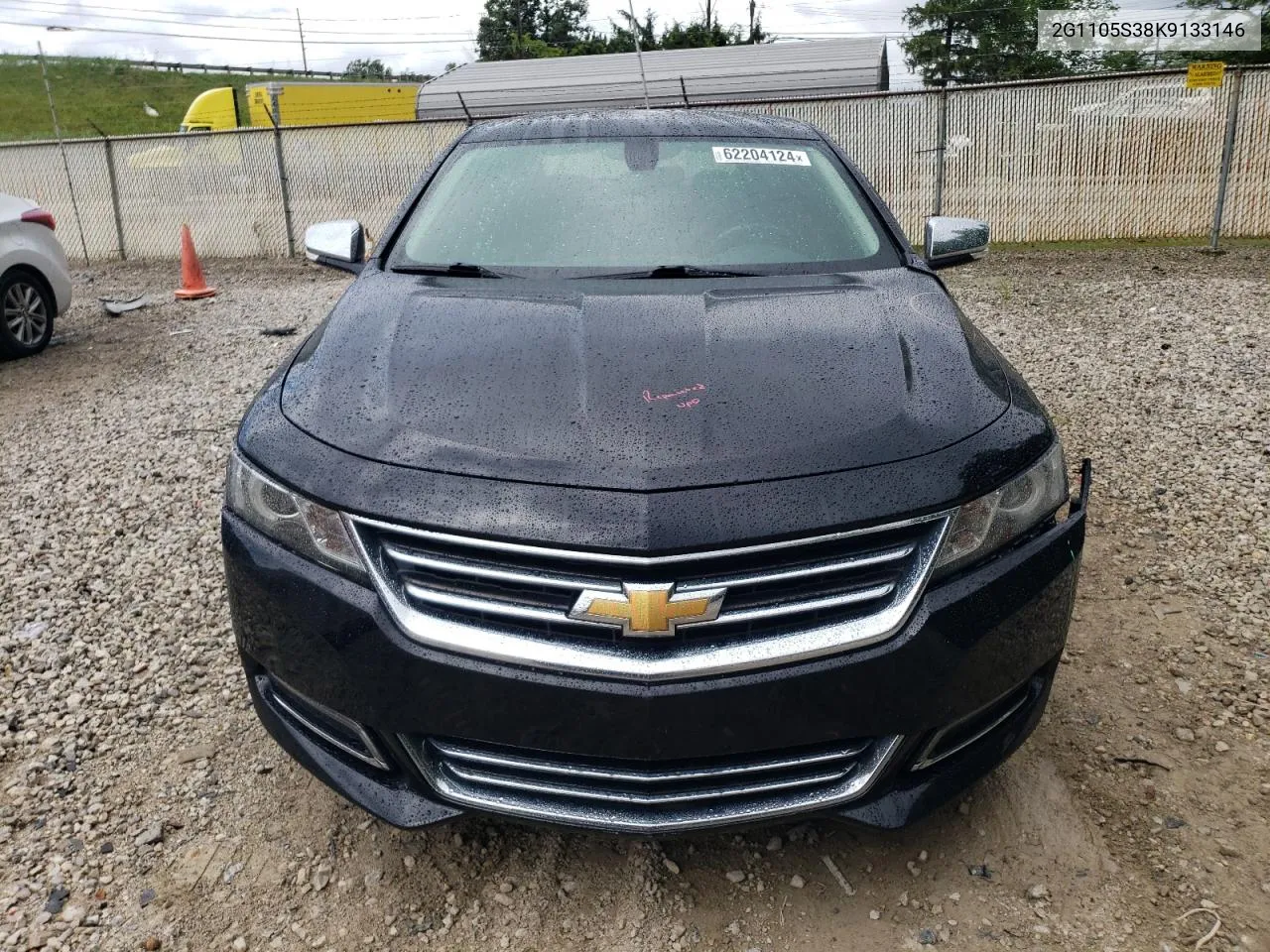 2019 Chevrolet Impala Premier VIN: 2G1105S38K9133146 Lot: 62204124