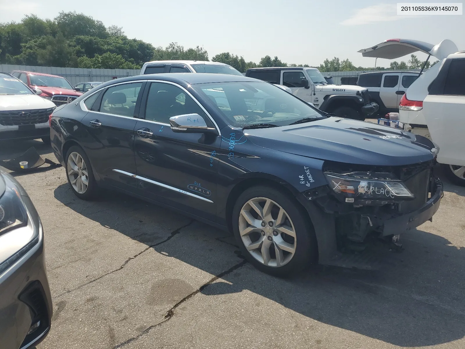 2G1105S36K9145070 2019 Chevrolet Impala Premier