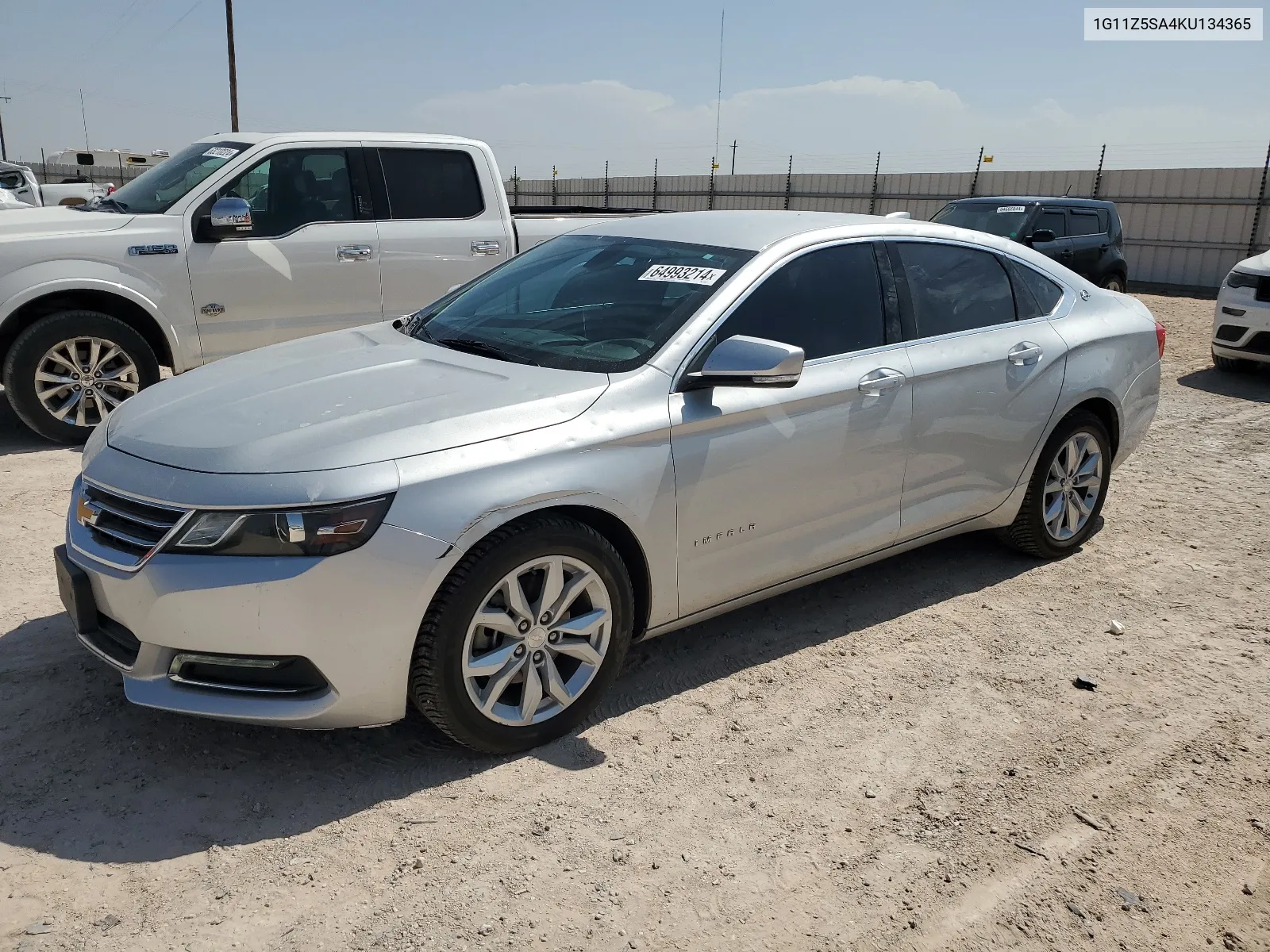 1G11Z5SA4KU134365 2019 Chevrolet Impala Lt